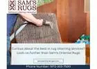 Curious about the best in rug cleaning services? Look no further than Sam's Oriental Rugs