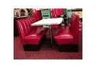 Bars and Booths.com, Inc offers Diner tables and chair sets in real metal banding