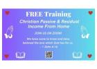 Free Christian Passive and Residual Income Training