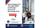 Expert Support for Your ISO 27001 Certification Journey @ Reasonable Price