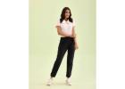 Buy Black Joggers for Womens Online - Go Colors