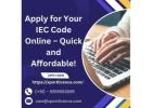 Apply for Your IEC Code Online – Quick and Affordable!