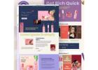 Beauty Product Website Landing Page