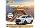 Luxury Innova Crysta Car Rentals in Jaipur by Travel Bazaar India