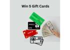 Your Chance to Win Gift Cards! 