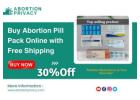 Buy Abortion Pill Pack Online with Free Shipping