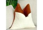 Stylish Home Comfort with Boho Eclectica Leather Cushions