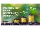 investment bank companies in india