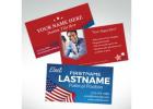 Design Impactful Political Business Cards for Campaign Success