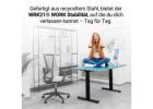 höhenverstellbarer schreibtisch büro