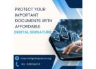 Protect your important documents with affordable digital signature.