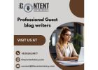 Boost Your Online Presence with Professional Guest Blog Writers