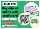 USD 120 - Buy mtp kit online with credit card (Free shipping)