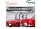 Volkswagen Type 3 bumpers year (1963-1969) by stainless steel new