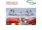 Renault Caravelle and Floride, coupé and cabrio (1958-1968) bumpers with over riders
