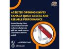 Assisted Opening Knives Canada Quick Access and Reliable Performance