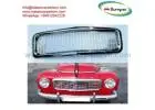 Radiator grille Volvo PV Duett, PV444, PV544 by stainless steel new