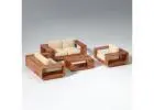 Buy Premium Wooden Sofa Online – Stylish & Durable Designs