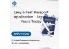 Easy & Fast Passport Application – Secure Yours Today