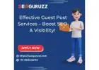 Effective Guest Post Services – Boost SEO & Visibility
