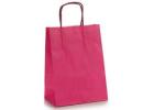 Paper Bag 18 x 8 x 31 cm Pink-Qubyk USA