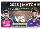 Reddy Anna ID Now & Get Your Betting ID for RR vs KKR in Minutes