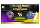 Reddy Anna Website of Your Go-To Source for Live Updates on RR vs KKR - Join Us at ACA Stadium! 2025