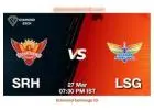Online Cricket ID: SRH vs LSG for IPL 2025 With Diamond Exchange ID