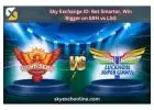Sky Exchange ID: Bet Smarter, Win Bigger on SRH vs LSG