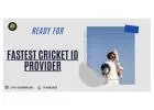 Fastest Cricket ID Provider – 24/7 Service