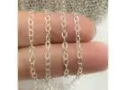 wholesale oxidized sterling silver chains