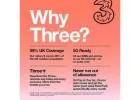 Stay Connected on Your UK Trip With Three Bundles
