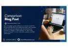 Comparison Blog Post: Data-Driven, Engaging, and Persuasive