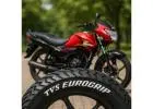 Hero Passion XPro Tyres by TVS Eurogrip - Superior Mileage & Safety Features