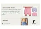 Stay Cool and Confident: Premium Mens Linen Briefs by Luft-Boxers