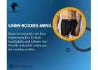 Effortless Comfort: Premium Linen Boxers Mens Trust for Daily Wear