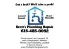 Got a Leak? Call Scott’s Plumbing Today!