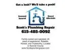 Got a Leak? Call Scott’s Plumbing Today!