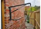 Folding clothes line installation in Adelaide