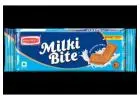 milk with biscuits