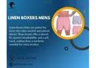 Linen Boxers Mens – Premium Breathable Comfort by Luft-Boxers