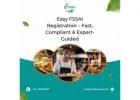 Easy FSSAI Registration – Fast, Compliant & Expert-Guided
