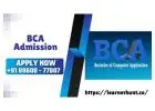Admission open on BCA Courses