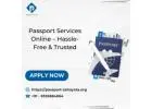 Passport Services Online – Hassle-Free & Trusted