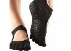 Non-slip Socks Atipick Black Yoga-qubyk USA