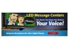 Make the right impression with an LED display