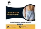 Redefine Comfort with Linen Boxer Shorts Men Love from Luft-Boxers