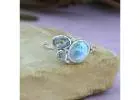 Wholesale Real Blue Larimar Stone Jewelry by Akrati Jewels