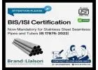 Need ISI Mark for Stainless Steel Tubes? Get Expert Help With Brand Liaison Today