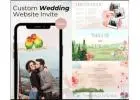 Dreamy Watercolor Wedding Website • Elegant Digital Invite • Boho & Garden Theme